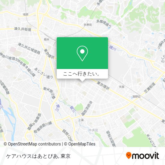ケアハウスはあとぴあ地図