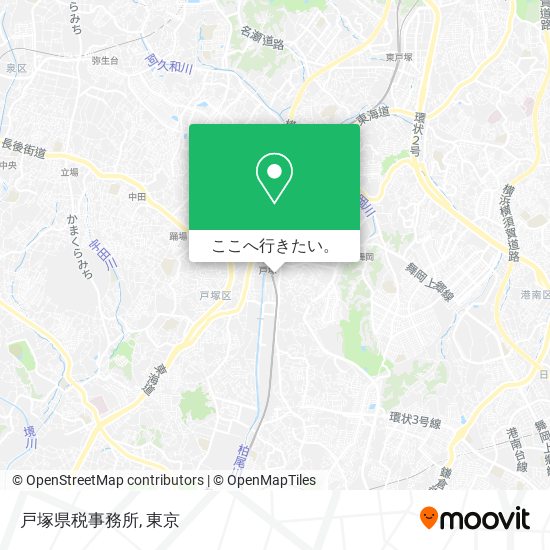 戸塚県税事務所地図