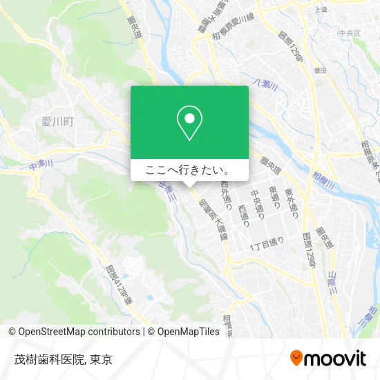 茂樹歯科医院地図