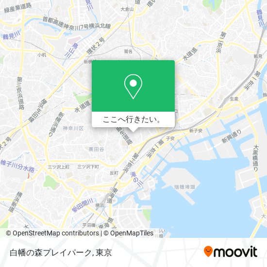 白幡の森プレイパーク地図