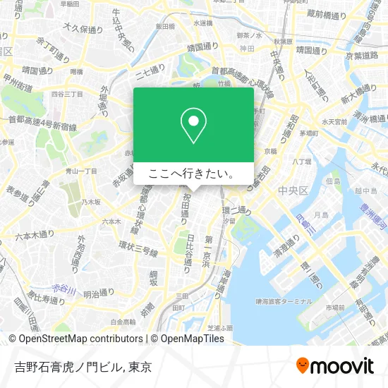 吉野石膏虎ノ門ビル地図