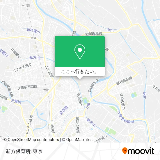 新方保育所地図