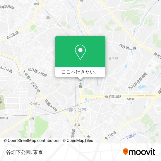 谷畑下公園地図