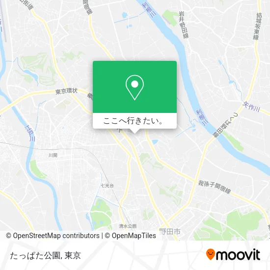 たっぱた公園地図