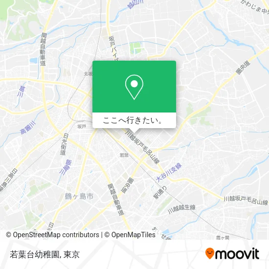 若葉台幼稚園地図
