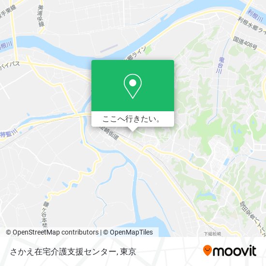 さかえ在宅介護支援センター地図