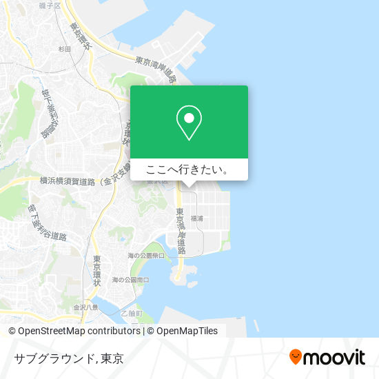 サブグラウンド地図