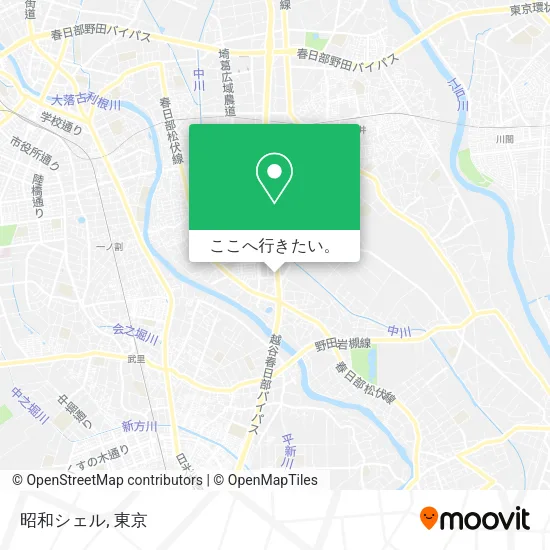 昭和シェル地図