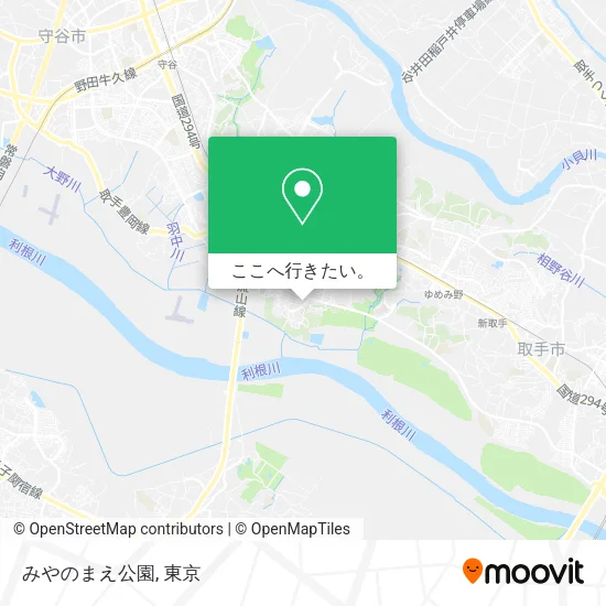 みやのまえ公園地図
