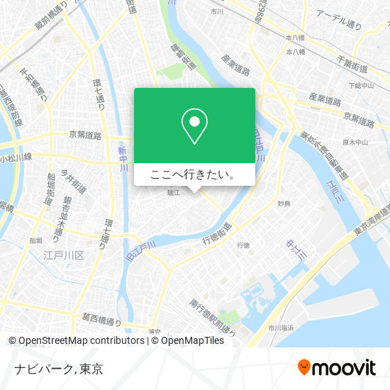 ナビパーク地図