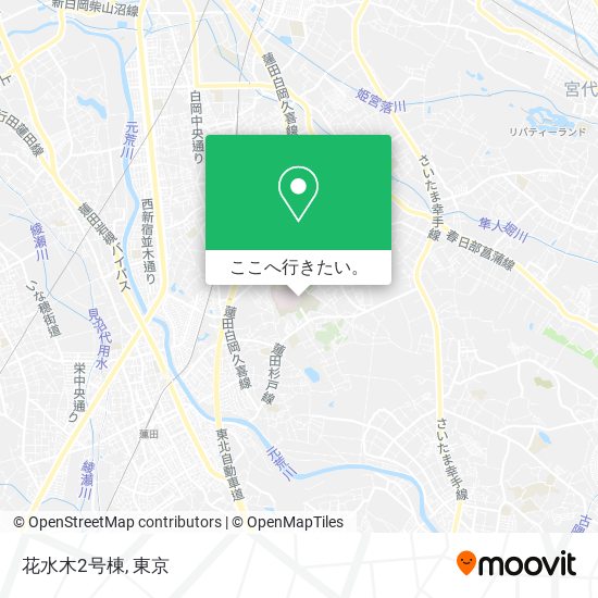花水木2号棟地図