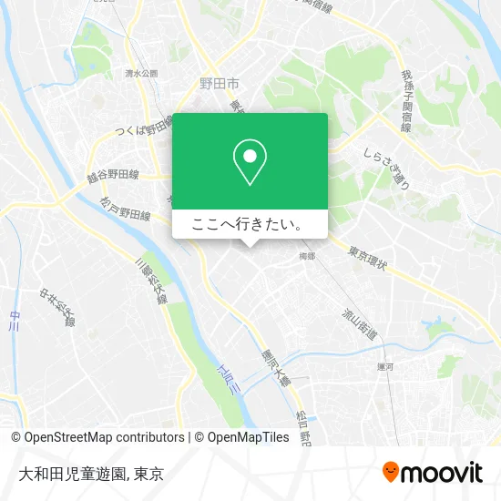 大和田児童遊園地図