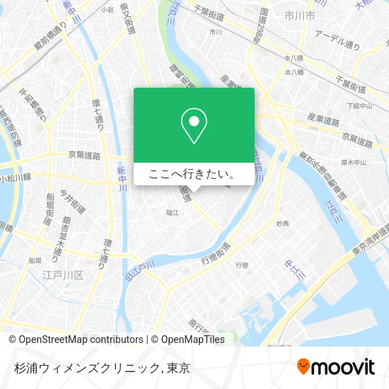 杉浦ウィメンズクリニック地図