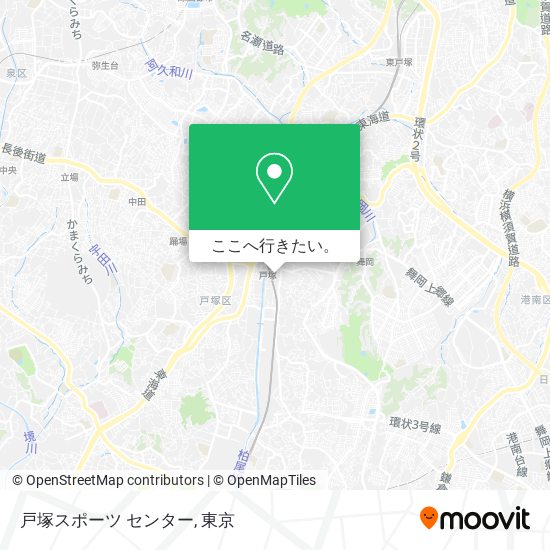 戸塚スポーツ センター地図
