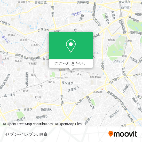 セブン-イレブン地図