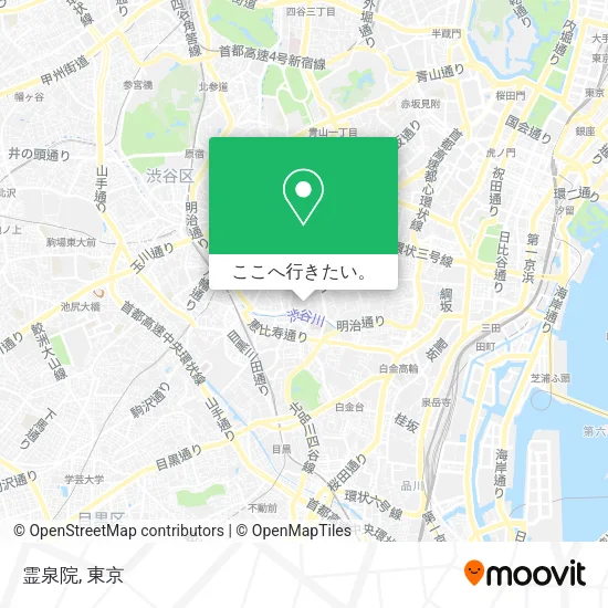 霊泉院地図