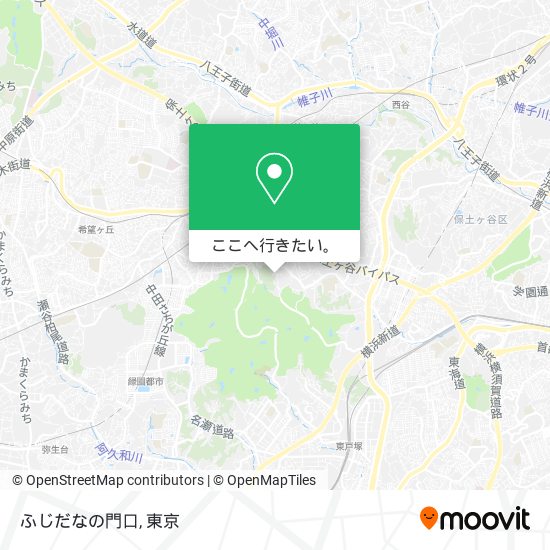 ふじだなの門口地図