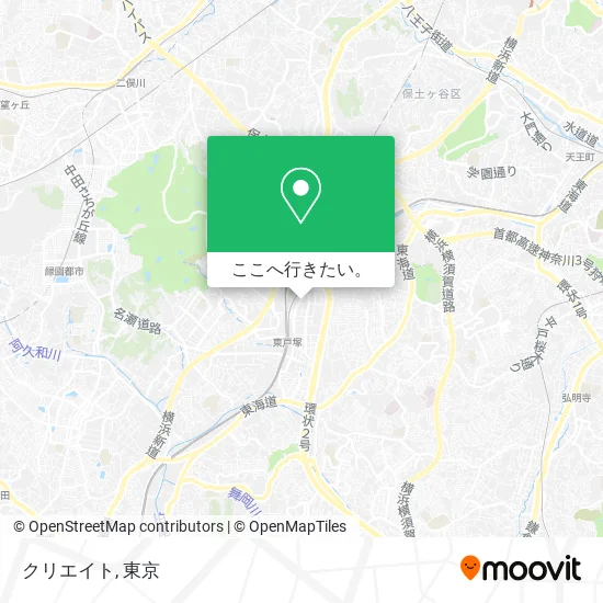 クリエイト地図