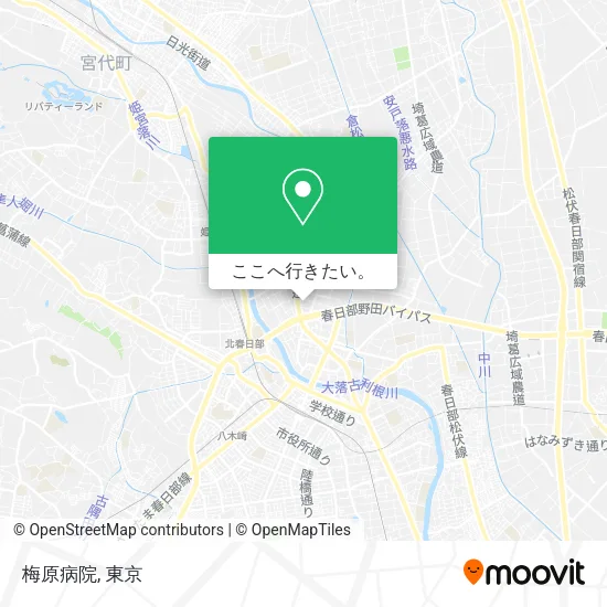 梅原病院地図