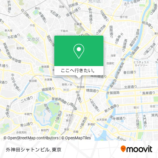 外神田シャトンビル地図
