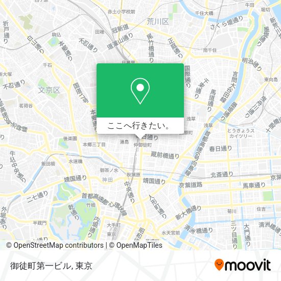 御徒町第一ビル地図