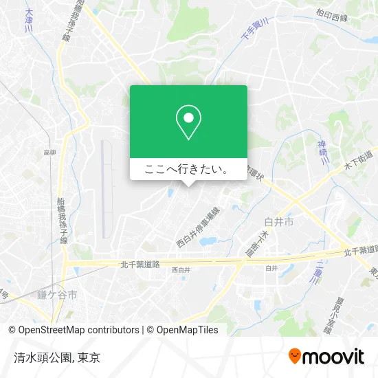 清水頭公園地図