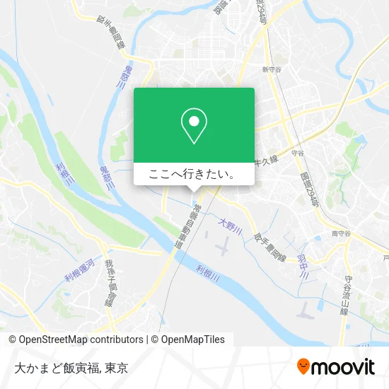 大かまど飯寅福地図