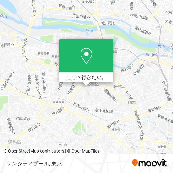 サンシティプール地図