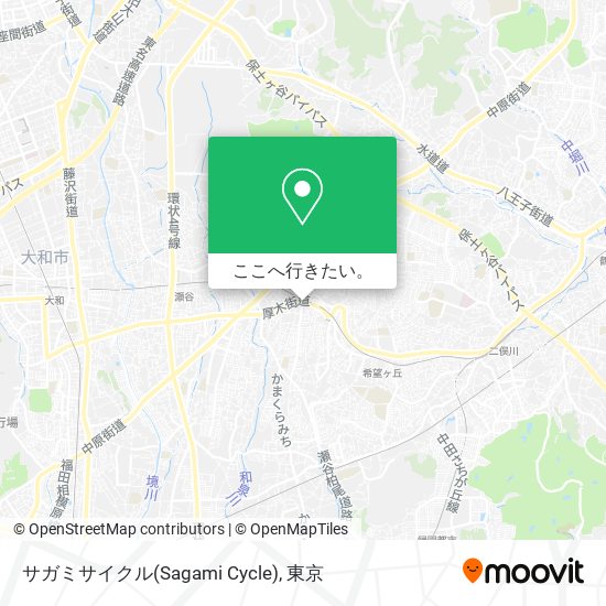 サガミサイクル(Sagami Cycle)地図