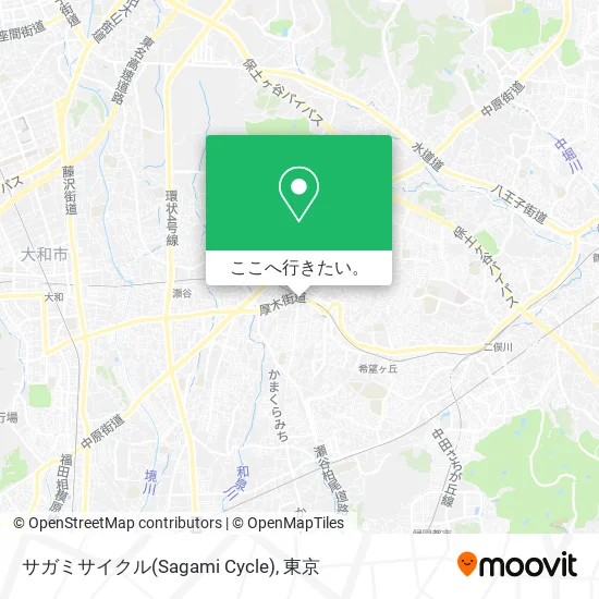 サガミサイクル(Sagami Cycle)地図