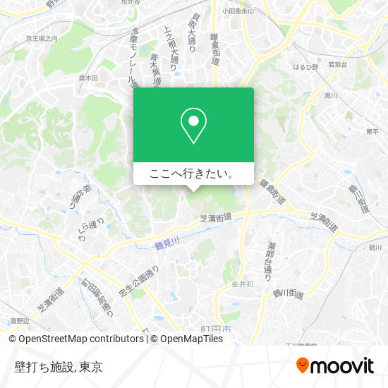 壁打ち施設地図