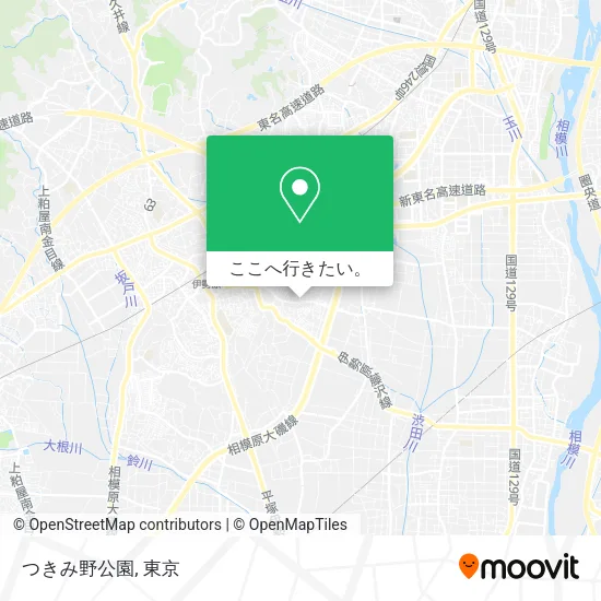 つきみ野公園地図