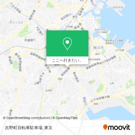 吉野町自転車駐車場地図