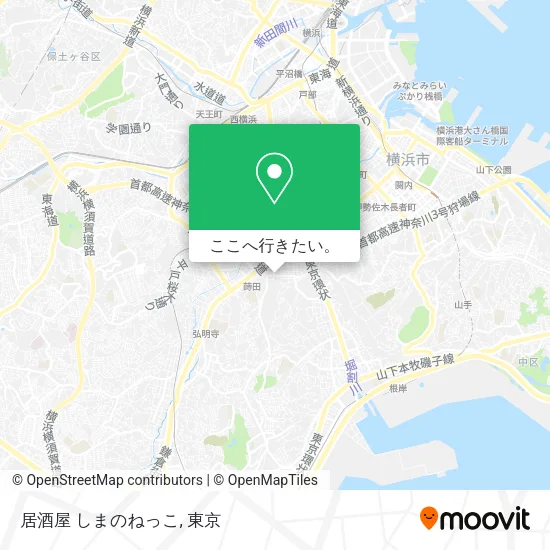 居酒屋 しまのねっこ地図