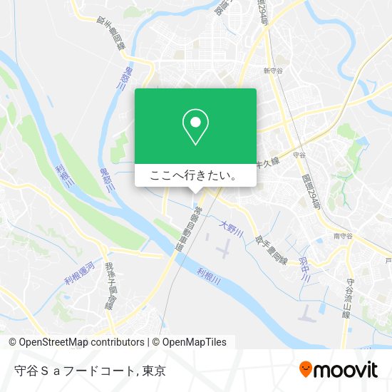 守谷Ｓａフードコート地図