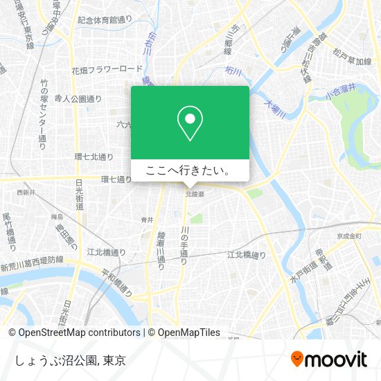 しょうぶ沼公園地図