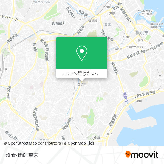 鎌倉街道地図