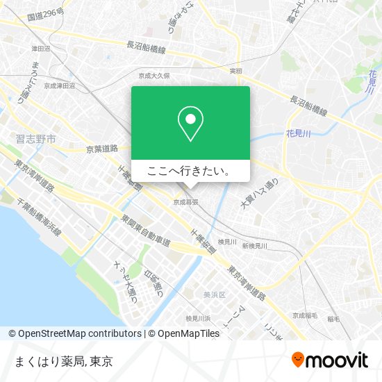 まくはり薬局地図