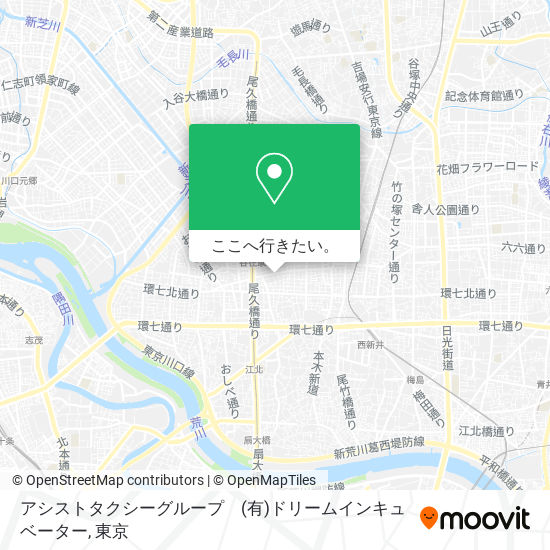 アシストタクシーグループ　(有)ドリームインキュベーター地図