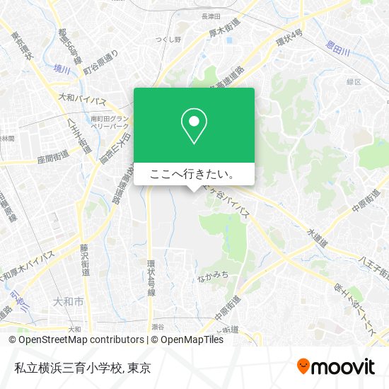 私立横浜三育小学校地図