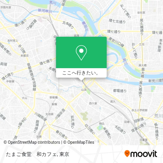 たまご食堂　和カフェ地図