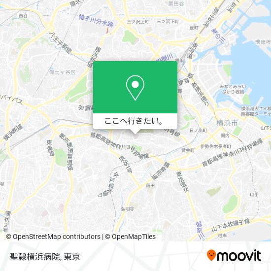 聖隷横浜病院地図