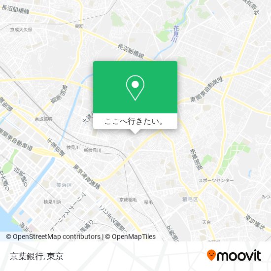 京葉銀行地図