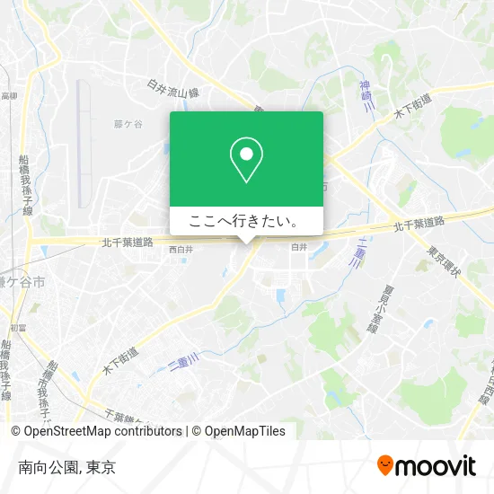 南向公園地図