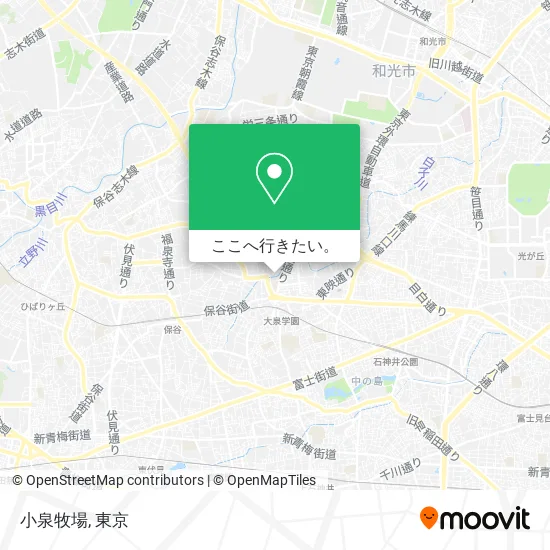 小泉牧場地図