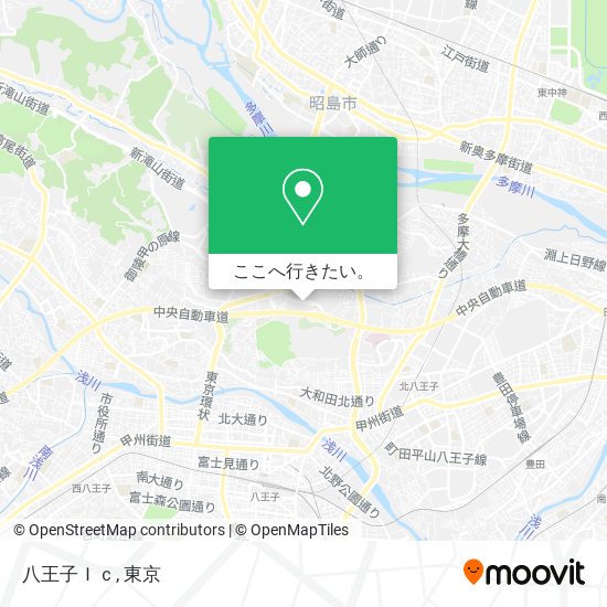八王子Ｉｃ地図