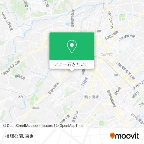 橋場公園地図