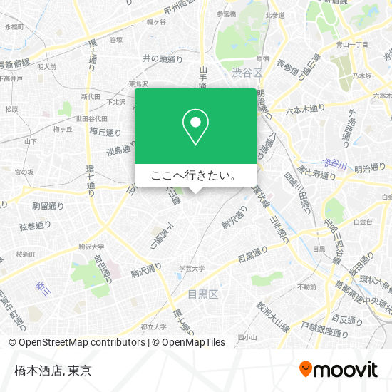 橋本酒店地図