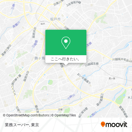 業務スーパー地図