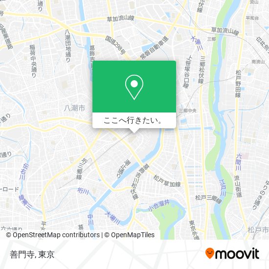 善門寺地図
